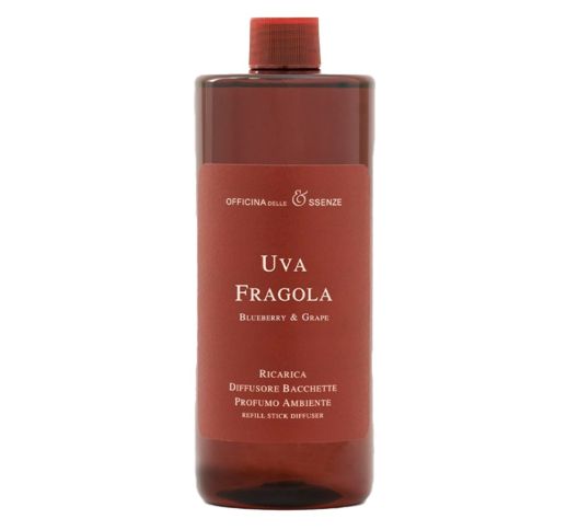 Officina delle Essenze namų kvapų papildymas „Uva fragola“, 500 ml.