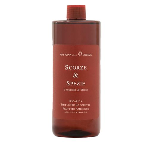 Officina delle Essenze namų kvapų papildymas „Scorze & Spezie“, 500 ml.