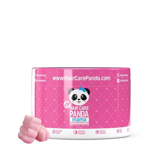 Hair Care Panda  maisto papildas plaukams Mama, 30vnt.