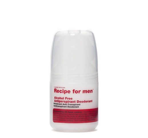 Recipe for men  Alcohol Free rutulinis dezodorantas, antiperspirantas, 60 ml.