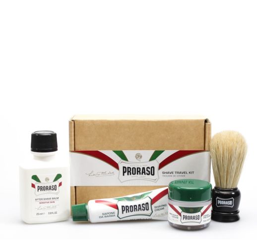 Proraso Travel Shaving Kit Kelioninis skutimosi rinkinys