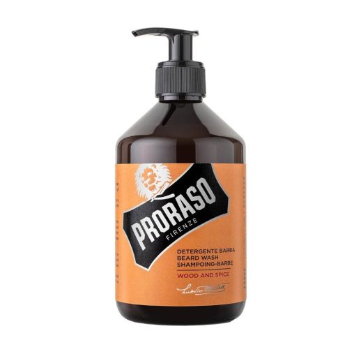 Proraso Wood and Spice Beard Wash Barzdos šampūnas, 500ml