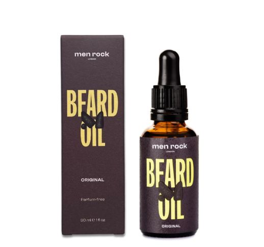 Men Rock Beard Oil Original Barzdos aliejus, 30 ml