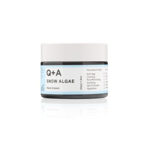Q+A Snow Algae Intensive Face Cream Intensyviai maitinantis veido kremas, 50g