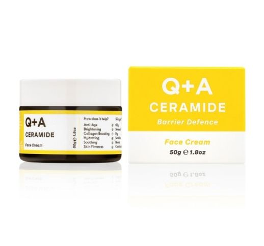 Q+A Ceramide Barrier Defence Face Cream Veido kremas su keramidais, 50g