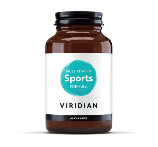 Viridian Maisto papildas Sportuojantiems ar Fiziškai dirbantiems, Sports Multi, 60 kaps.