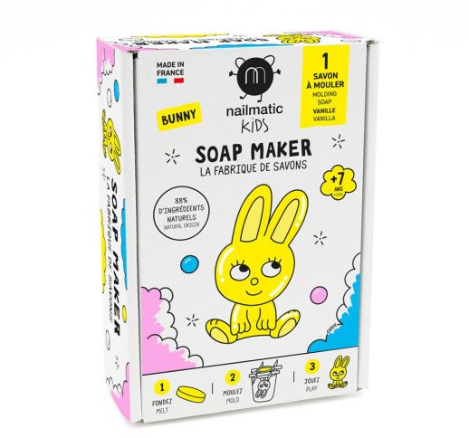 Nailmatic Kids BUNNY Soap Maker Muilo gaminimo rinkinys vaikams, 1vnt