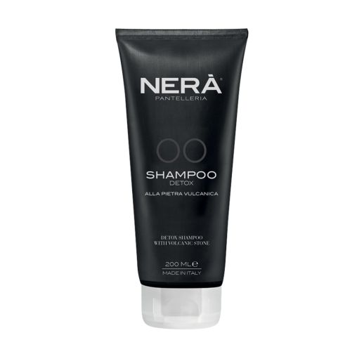 Nera 00 Detox Shampoo With Volcanic Stone Detoksikuojantis šampūnas su vulkano pelenais, 200ml