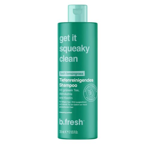 B.fresh Get It Squeeky Clean Deep Cleansing Shampoo Giliai valantis šampūnas, 355ml