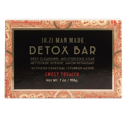 18.21 Valomasis muilas Detox Bar Soap sweet Tobacco, 198 gr