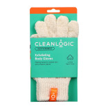 Cleanlogic Sustainable Exfoliating Body Gloves kūno pirštinės-kempinė