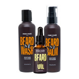 Men Rock Beardy Beloved Soothing Oak Moss Beard Kit Barzdos priežiūros rinkinys, 1vnt 5