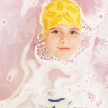 Nailmatic Kids Coloured Bath Salts Putojanti vonios druska, 250g 3