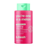 B.fresh You're One In A Melon Body Wash Švelniai odą šveičiantis kūno prausiklis, 473ml