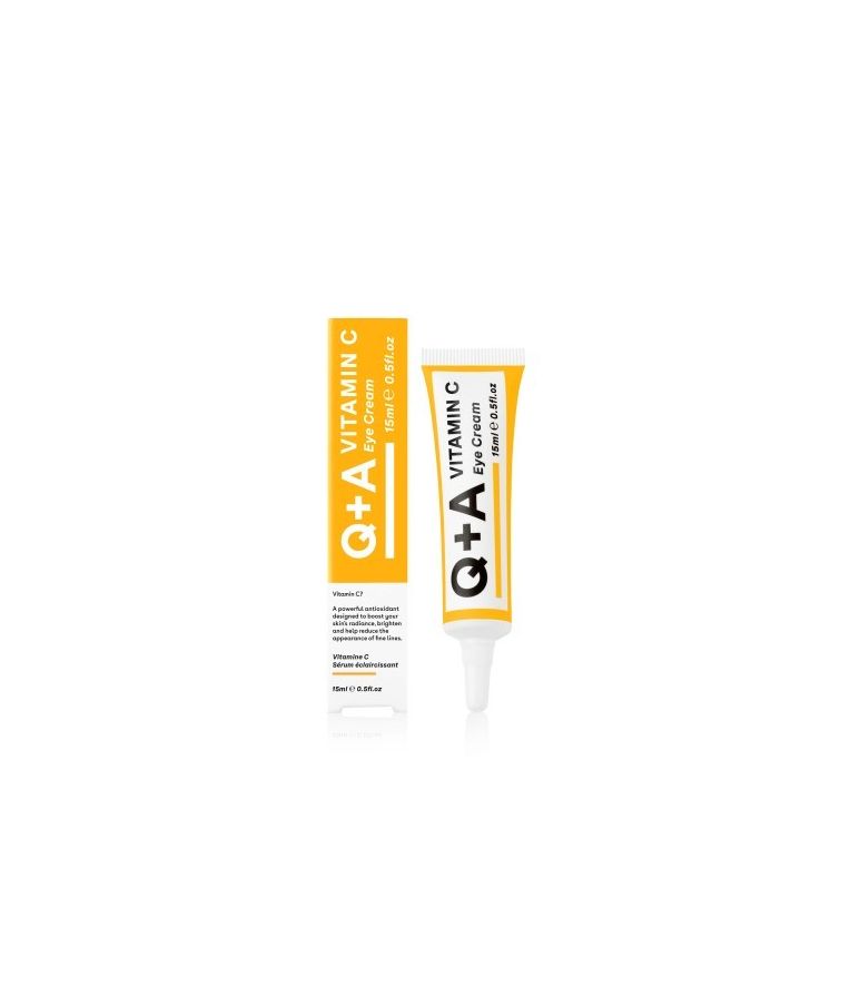 Q+A Vitamin C Eye Cream Paakių kremas su vitaminu C, 15ml