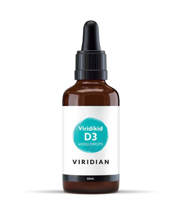 Viridian Maisto papildas VIRIDIKID VITAMIN D3 drops 30 ml