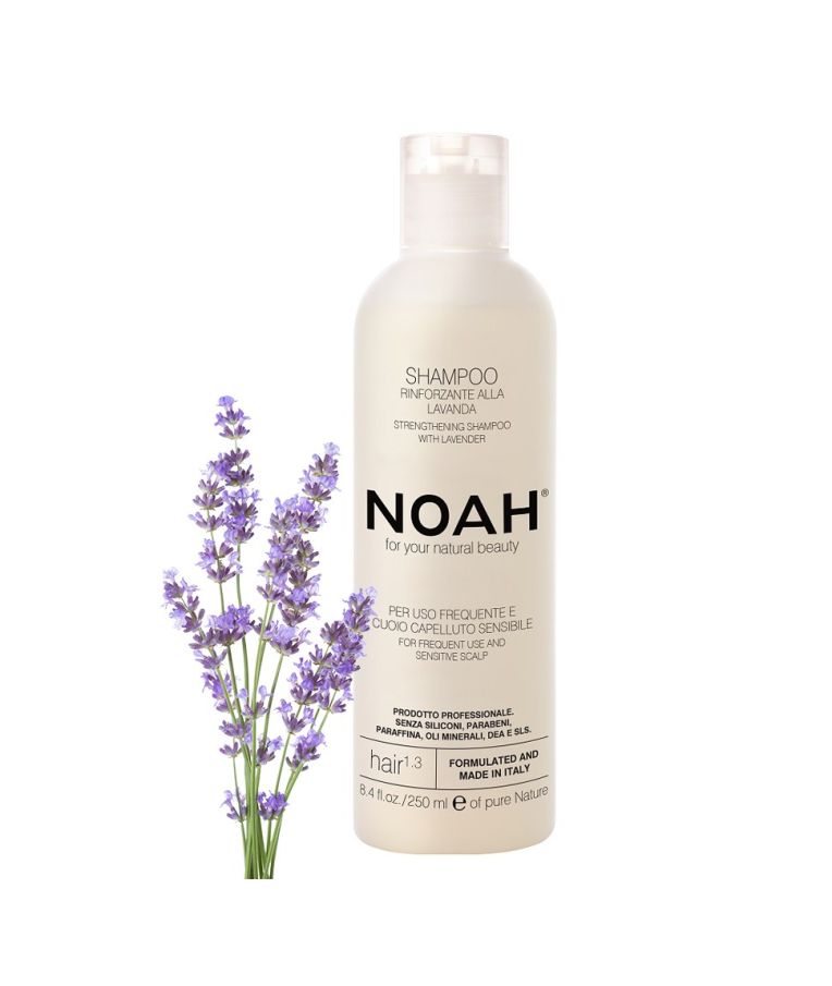 Noah 1.3. Strengthening Shampoo With Lavender, Šampūnas jautriai galvos odai 2