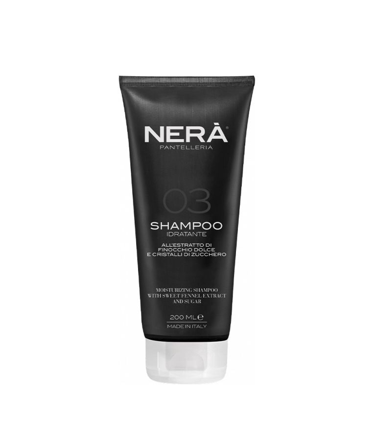 NERA 03 Moisturizing Shampoo With Sweet Fennel & Sugar Drėkinamasis šampūnas, 200ml