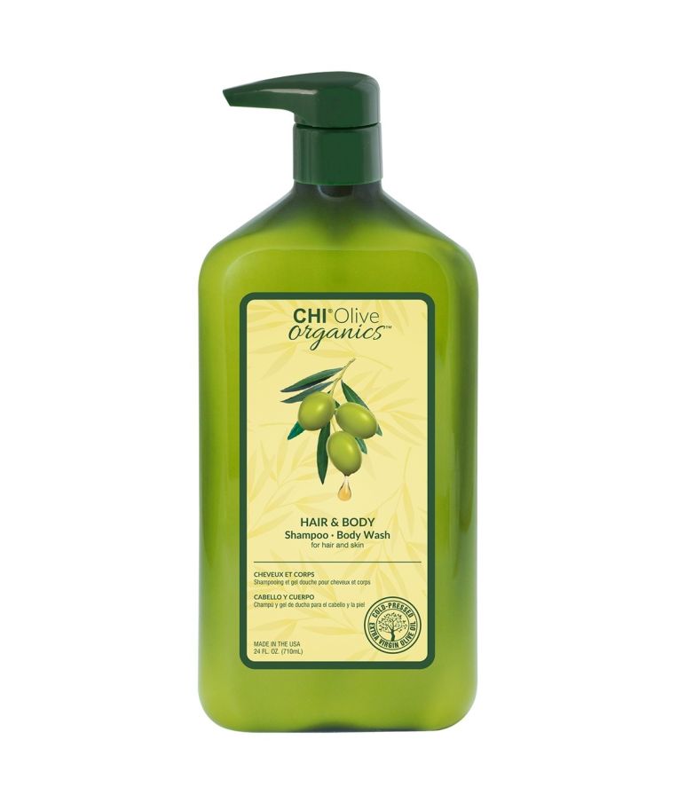 CHI Olive Organic šampūnas ir kūno prausiklis,340 ml