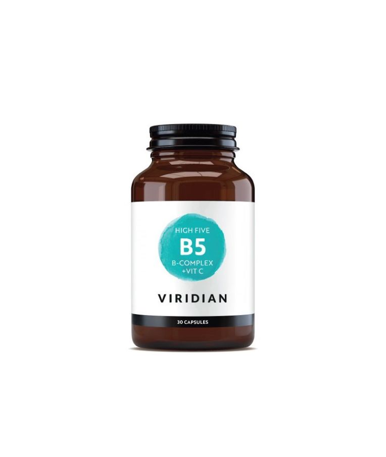 Viridian Maisto papildas High Five B Complex + Vit C