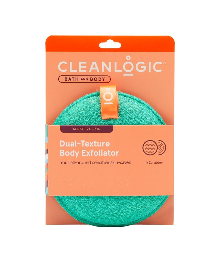 Cleanlogic Sensitive Skin Dual-Texture  Exfoliator kūno kempinė 7