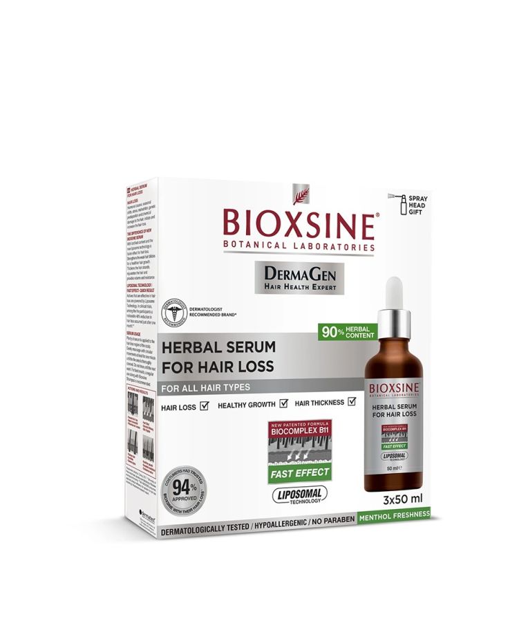 Bioxsine serumas nuo plaukų slinkimo Dermagen, 3x50 ml. 2