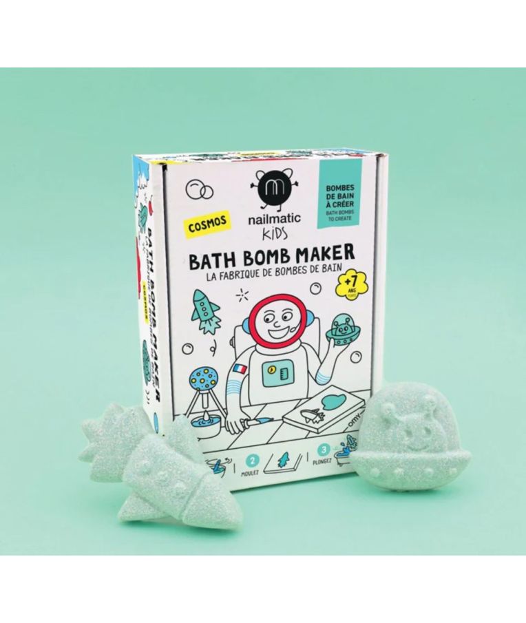 Nailmatic Kids Bath Bomb Maker Vonios burbulo gaminimo rinkinys, 1vnt 2
