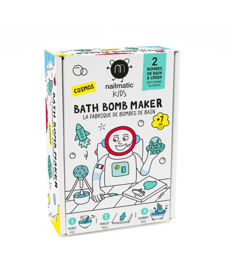 Nailmatic Kids Bath Bomb Maker Vonios burbulo gaminimo rinkinys, 1vnt