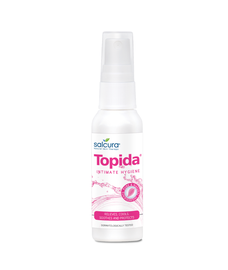 Salcura Topida Intimate Hygiene Spray intymios higienos purškiama priemonė, 50ml 2