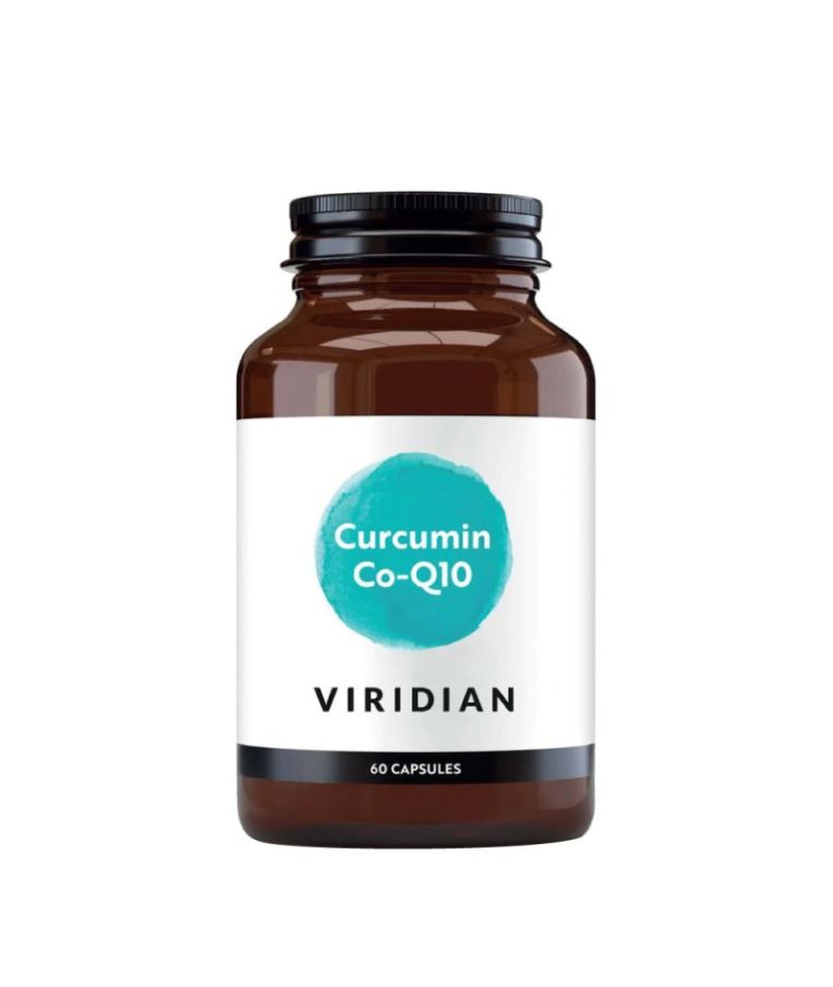 Viridian Maisto papildas Curcumin Co-Q10 60 kaps.