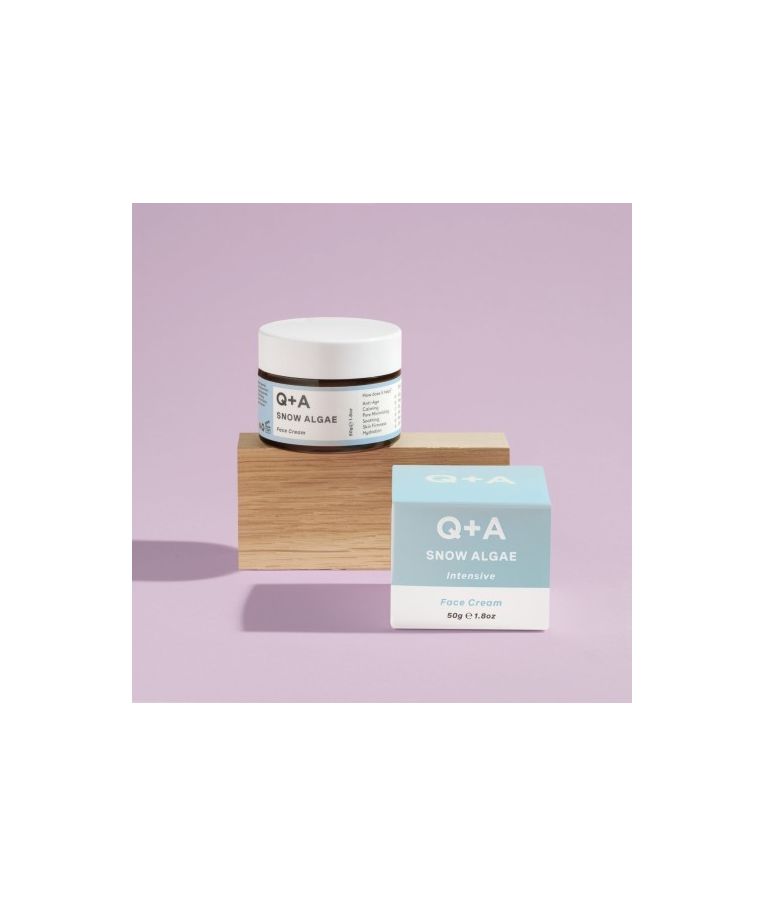 Q+A Snow Algae Intensive Face Cream Intensyviai maitinantis veido kremas, 50g 4