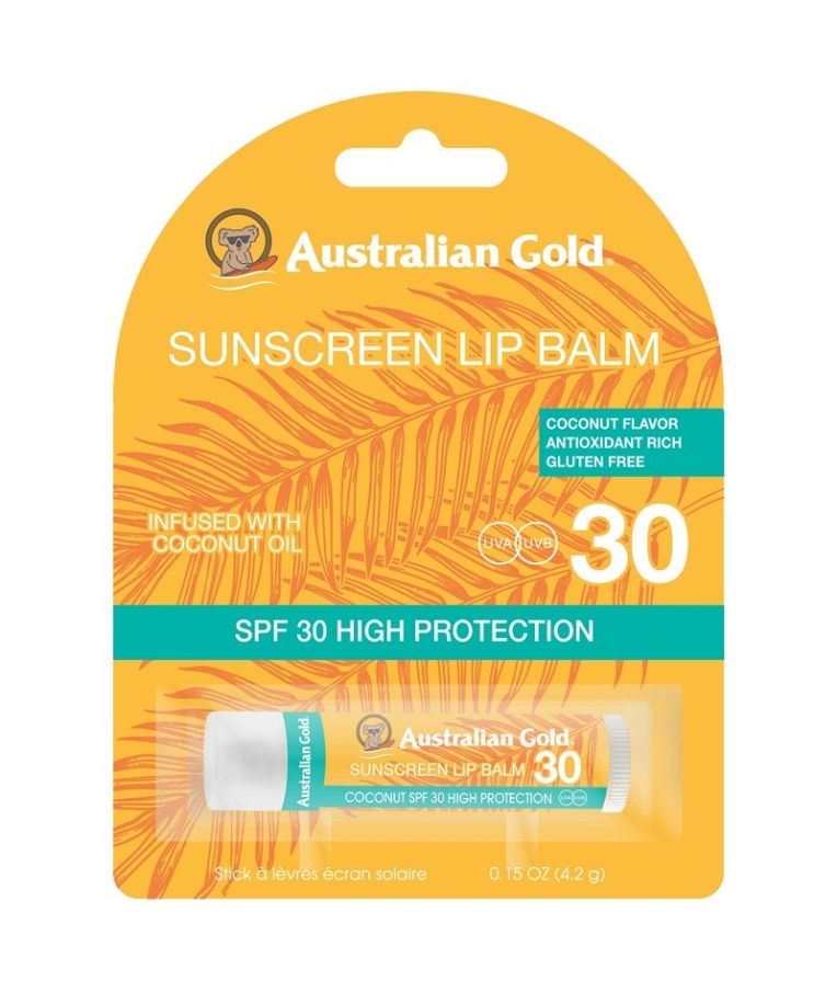 Australian Gold Lip Balm lūpų balzamas su apsauga nuo saulės SPF30
